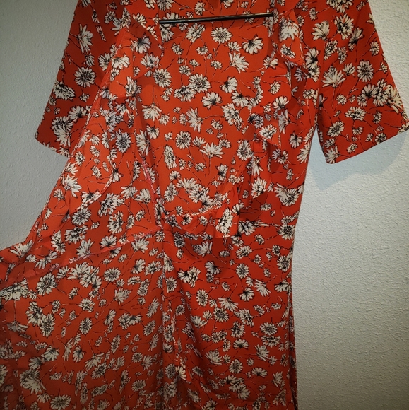 Top Shop Wrap Dress - Picture 4 of 8